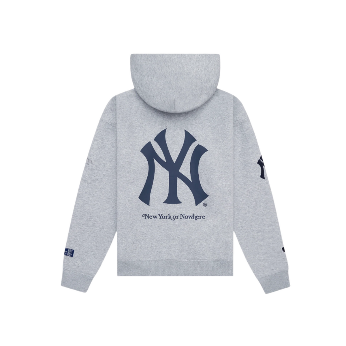 New York or Nowhere x New York Yankees Heather Gray Full-Zip Hoodie