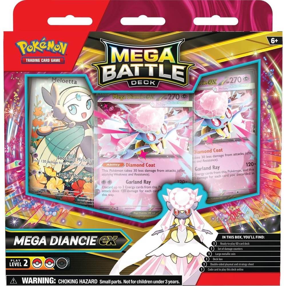 🔥2026 Christmas Gift🎄: Mega Battle Deck - Mega Diancie ex