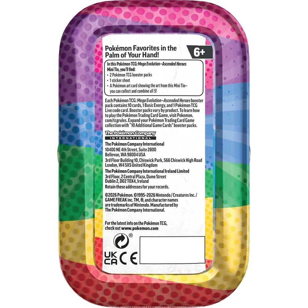 🔥2026 Christmas Gift🎄: Mega Evolution - Ascended Heroes Mini Tin